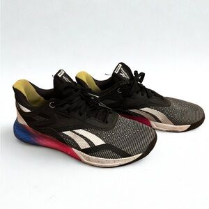 Size 7.5 - Reebok Nano X Black Proud Pink